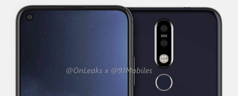 Nokia 8.1 Plus render