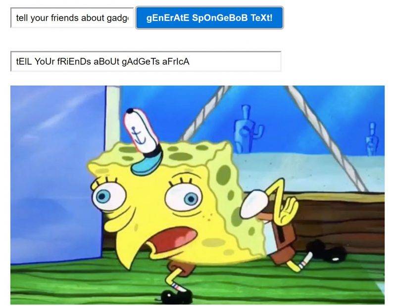 mocking spongebob-ga
