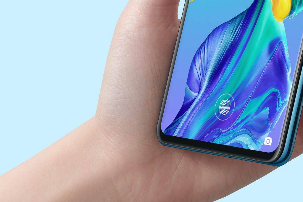 Huawei P30 fingerprint