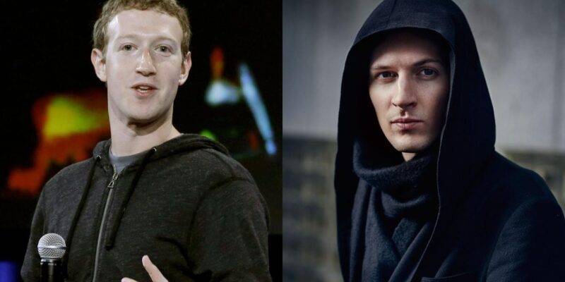 Mark Zuckerberg v Pavel Durov
