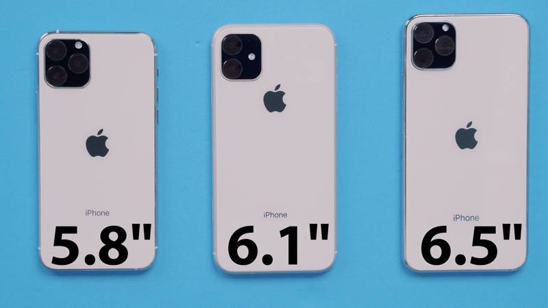 iPhone 2019 lineup leak