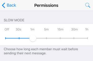 telegram slow mode