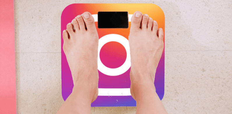 Instagram weight loss