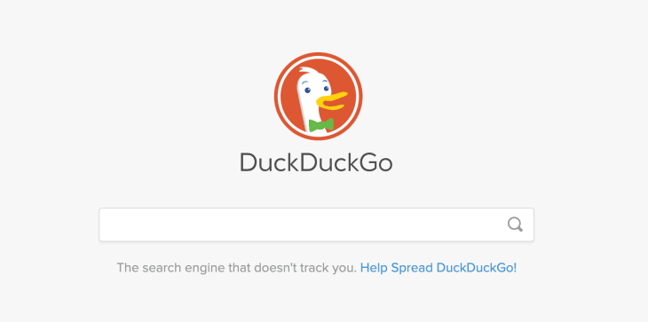 duckduck go, google alternative