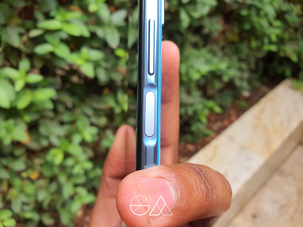 Huawei Y9s fingerprint scanner