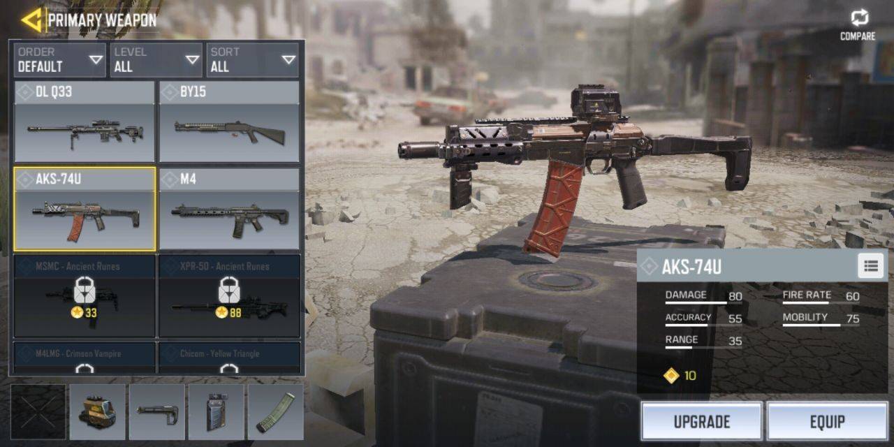 CoD Mobile- AKS-47U