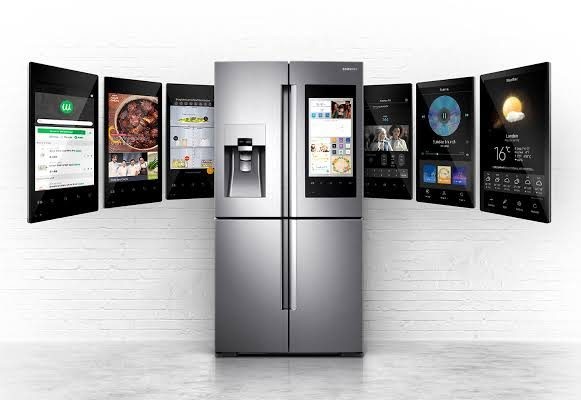 This Samsung Smart Fridge Has A Touch Screen And Three Cameras!