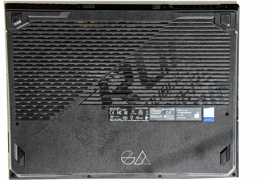 ASUS back design 