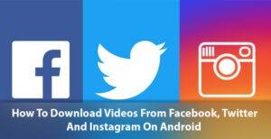 Njia Rahisi Ya Kudownload Videos From Twitter, Facebook and Instagram