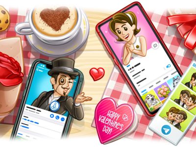 Telegram valentine's day update