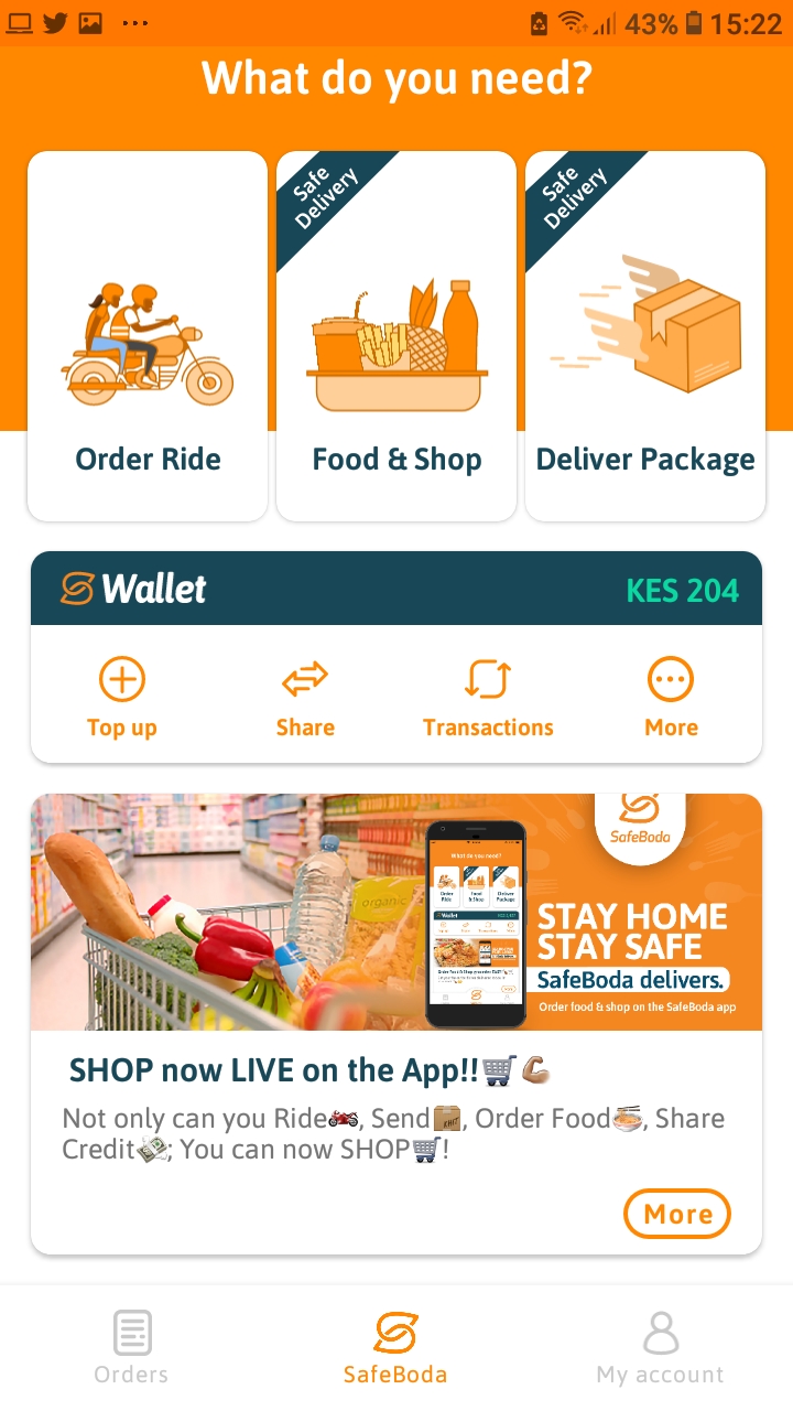 SafeBoda Shop