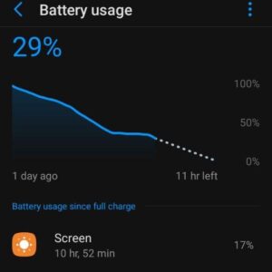 TECNO Camon 15 Battery screenshot