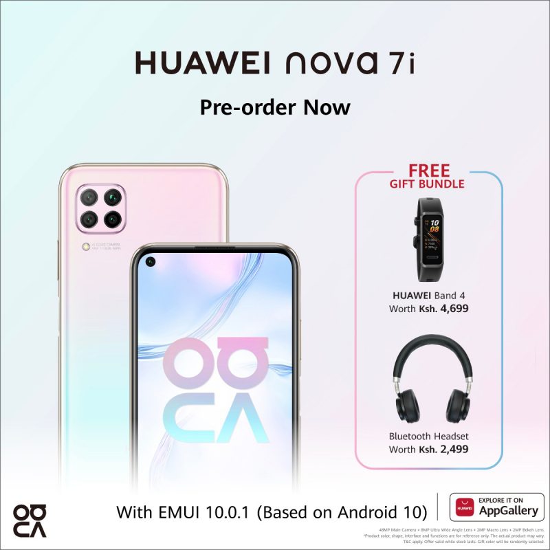 Huawei NOVA 7i_Preorder_Free Gift_1200_1200
