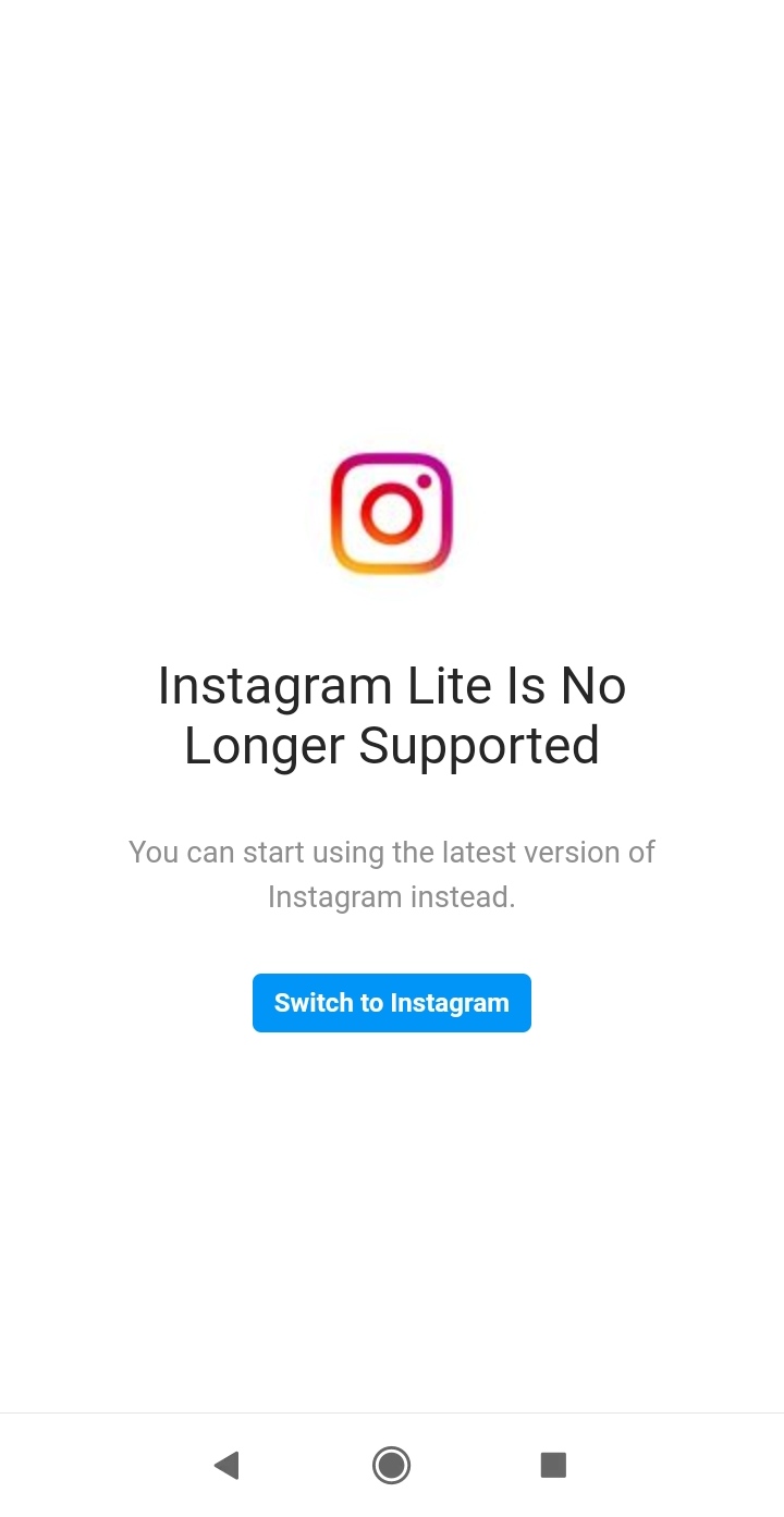 Instagram Lite