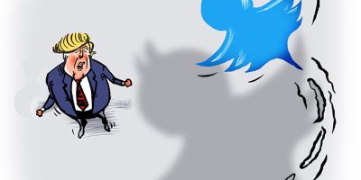 donald trump vs Twitter