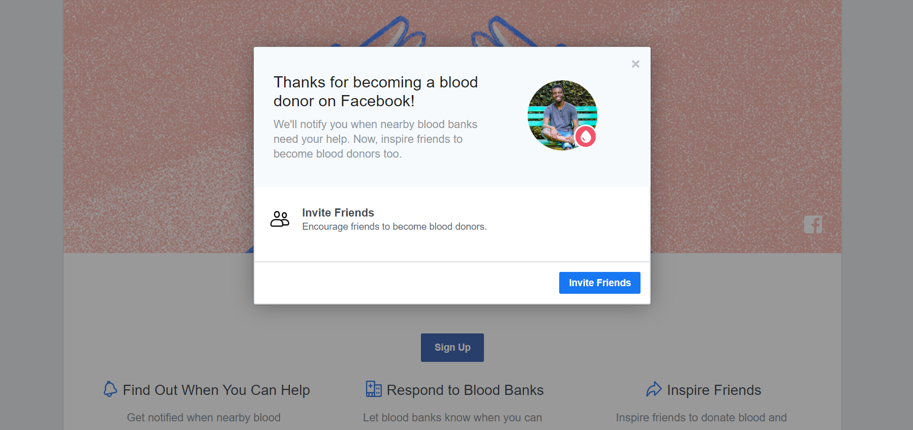 Ministry of Health Partners with Facebook to Initiate Blood Donation Campaign