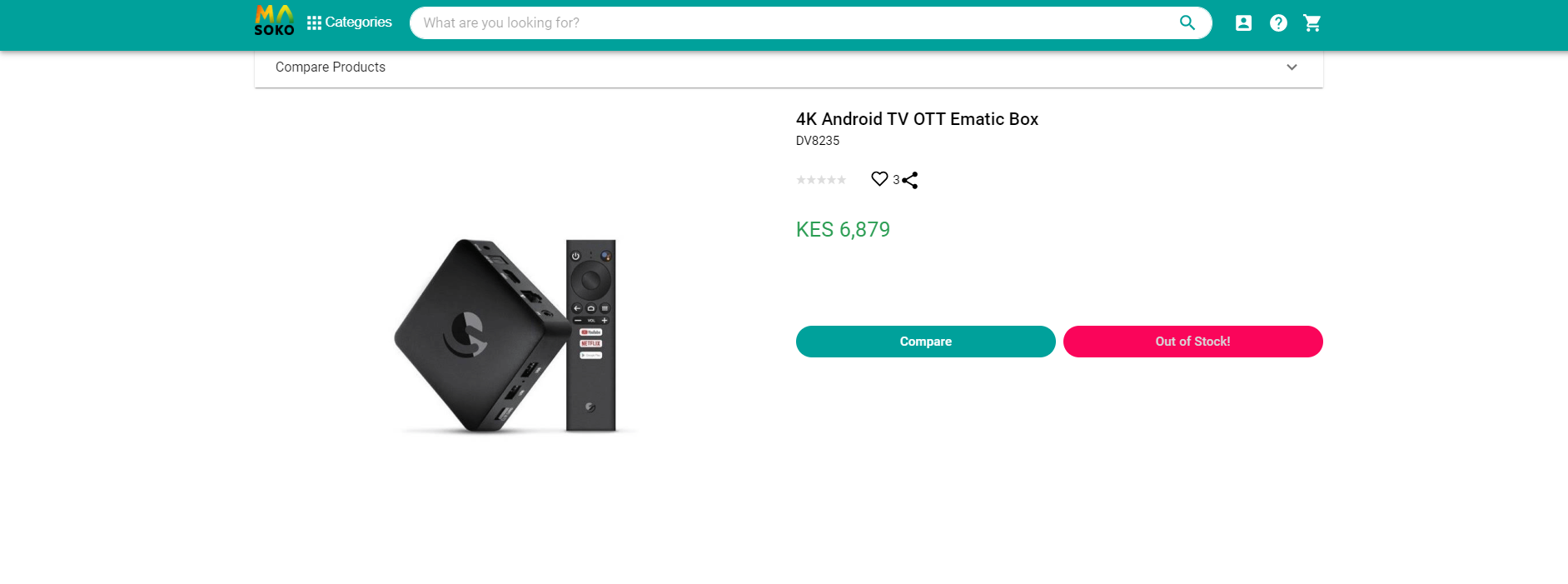 Safaricom Android TV Box