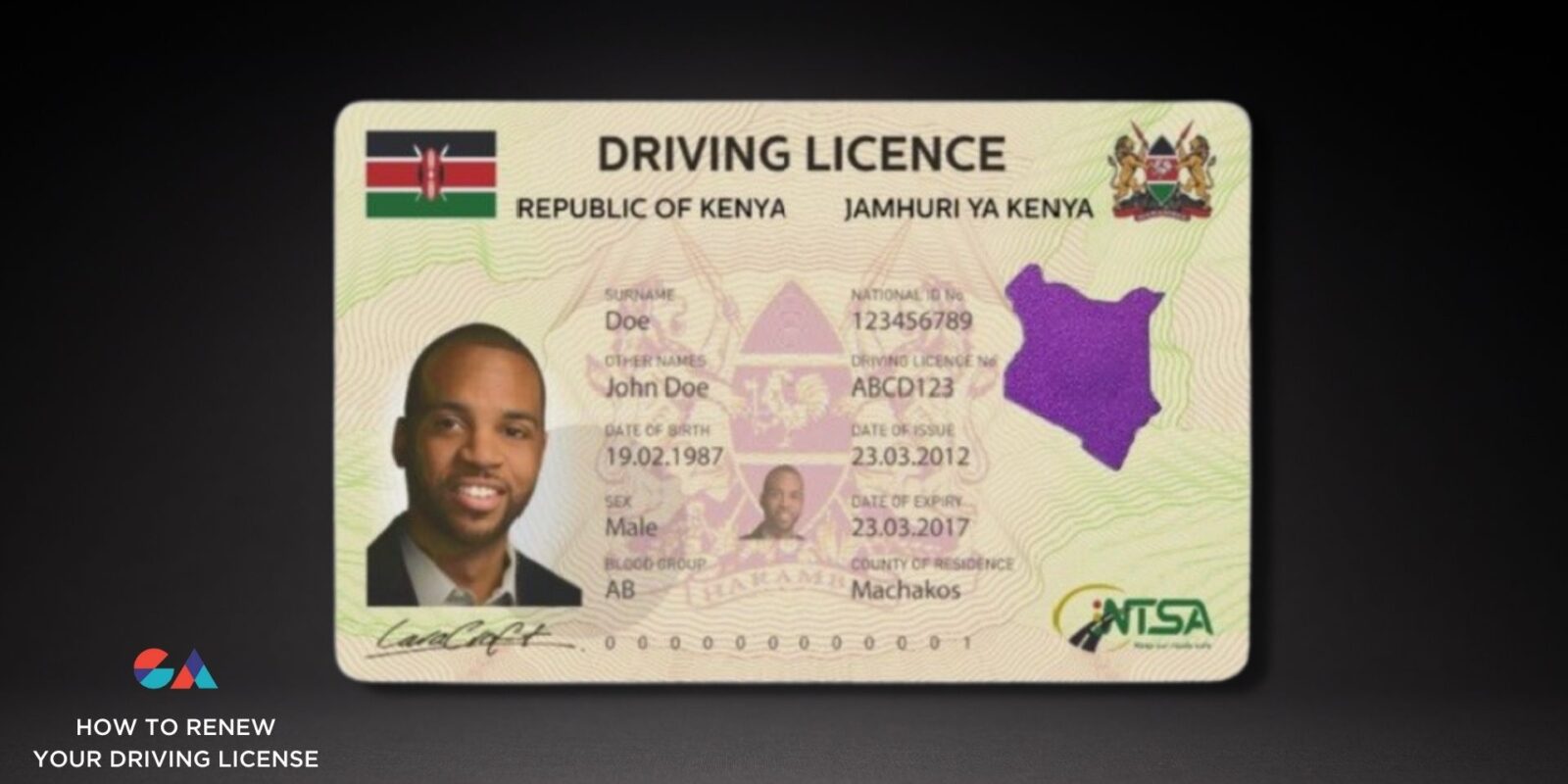 How To Renew Your Driving License In Kenya Online