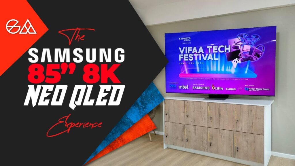 First Look At The 85-Inch 8K Neo QLED Samsung TV!