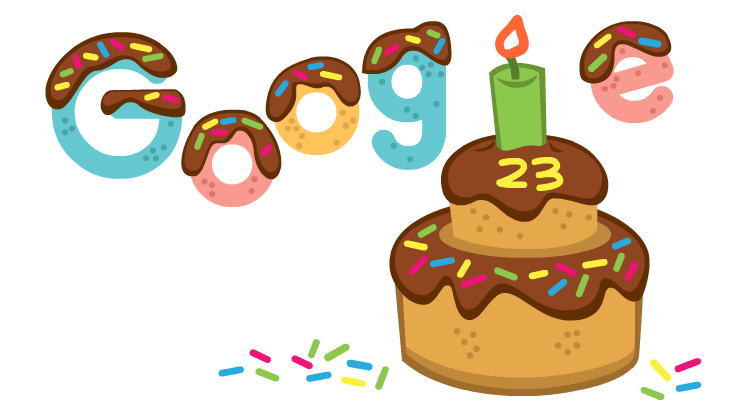 google-23rd-birthday