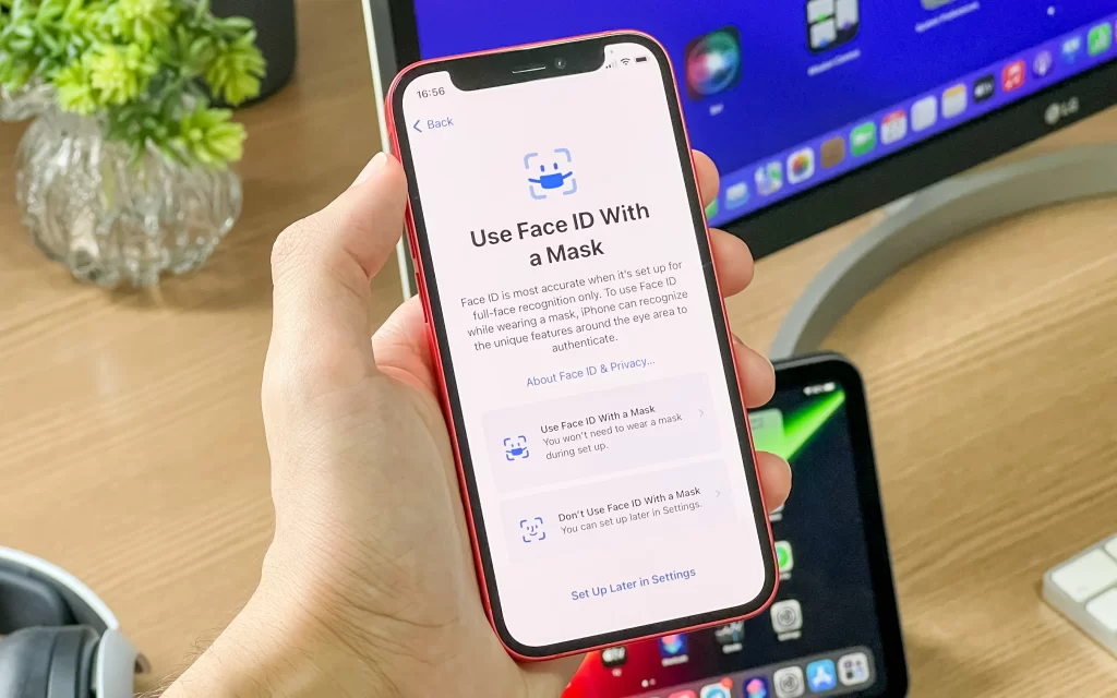 Face ID with a Mask