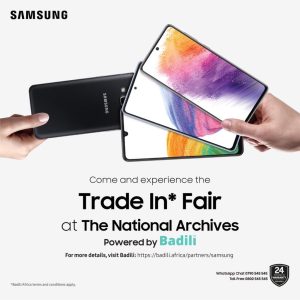Badili and Samsung Launch Trade-in Fair at National Archives For Latest Samsung Devices