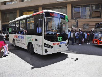 Electric bus Kenya Roam BasiGo